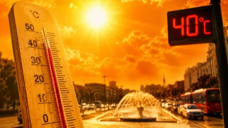 Beograd jutros najtopliji! Srbija u crvenom, temperatura skače na 40 stepeni: "Vreme je vrlo opasno!"