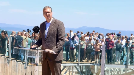 "Stotine hiljada ljudi će videti čarobnu lepotu": Vučić otvorio stakleni vidikovac "Kablar" (FOTO/VIDEO)