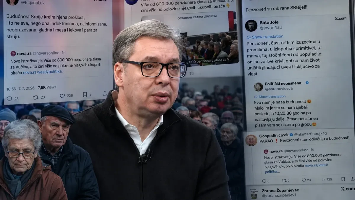 Napadi blokadera na penzionere su odraz bahatosti i arogancije: Vučićeve jasne poruke u Dnevniku RTS
