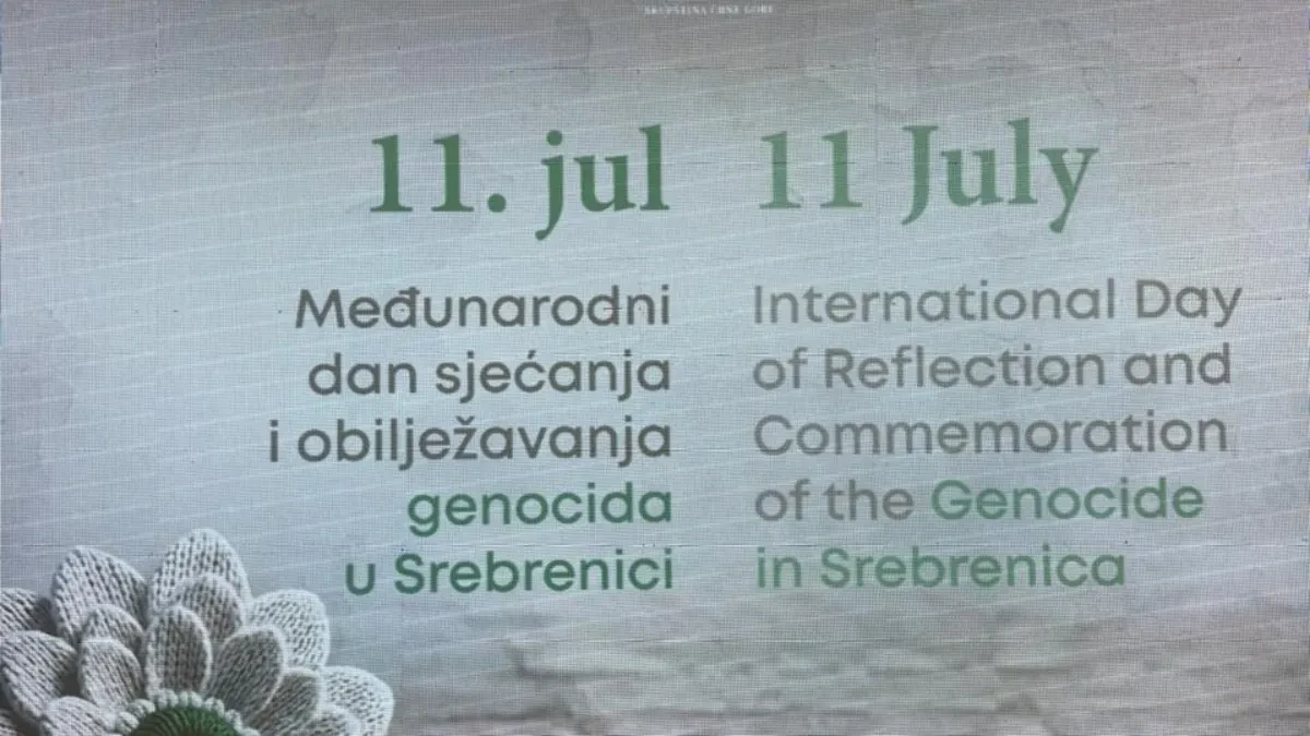 Skandalozno ponašanje Podgorice: Mandićeva Skupština organizuje dan sećanja na genocid u Srebrenici