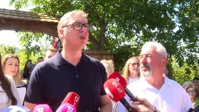 Vučić u selu Temska: Država mora da ulaže u turistički potencijal ovog mesta