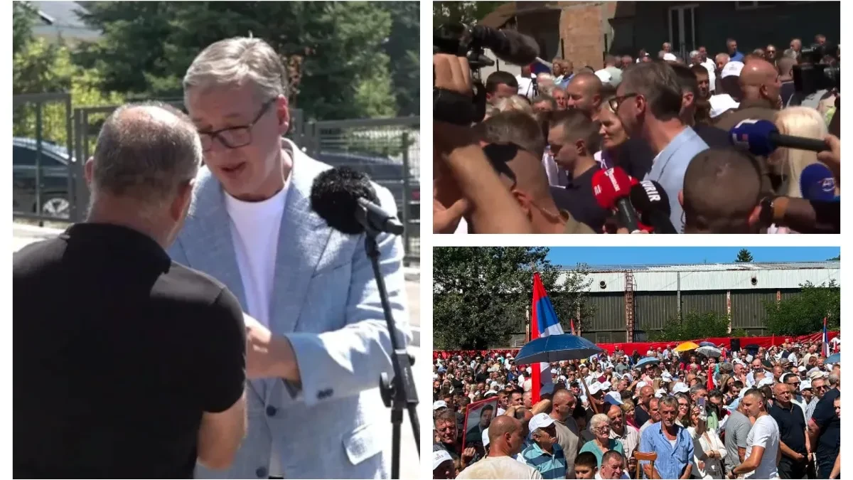 Vučić sa narodom u Prijepolju: Predsednik istakao kako je propao plan Prištine: To svi sada vide! (FOTO/VIDEO)