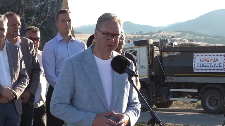 "Posle 100 godina peripetija, kreću radovi" Vučić: Mnogo je muka i problema bilo!