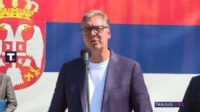 Trubači dočekali Vučića u Guči: Predsednik otkrio šta se od sutra menja u Lučanima