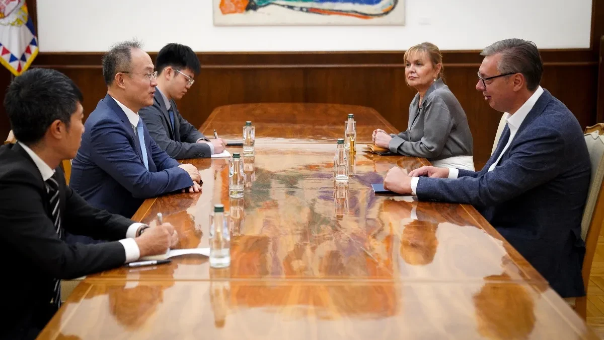 Vućić se sastao s Li Mingom: Kina čvrsto uz Srbiju u očuvanju teritorijalnog integriteta