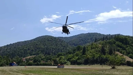 Vojska Srbije digla helikopter kod Kraljeva!