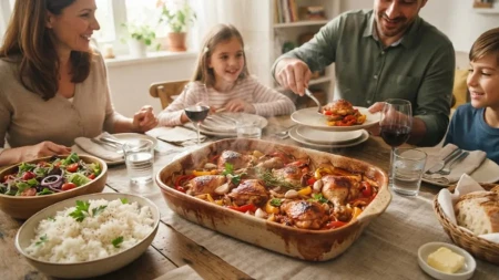 Piletina u paprikama: jednostavan recept za ukusan porodični ručak