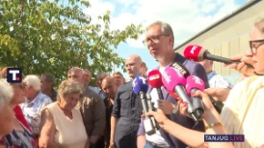 Vučić stigao u Ražanj i presekao: „To krećemo odmah“, pa priznao – „Ja sam kriv“