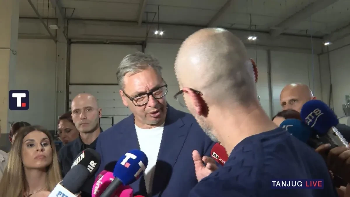 "Nisam ja kao oni" Vučić reagovao na vest o oružju kod Dragana Bjelogrlića
