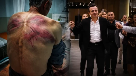 Gledate na sopstvenu odgovornost! Dok stižu vesti o prebijanju Srba, Kurti zaigrao kolo uz odvratnu poruku Srbiji (VIDEO)
