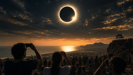 Sunce je nestalo usred dana: Delovi Evrope bili su zavijeni u potpunu tamu - pogledajte kako je to izgledalo