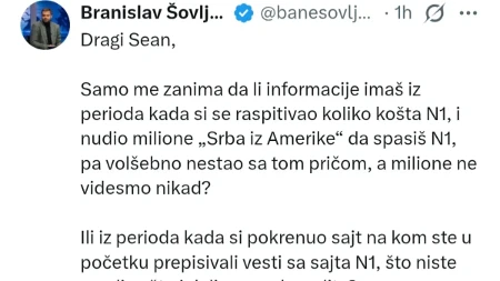 Buknuo novi rat! N1 zaratio sa finansijerom blokadera iz Amerike!