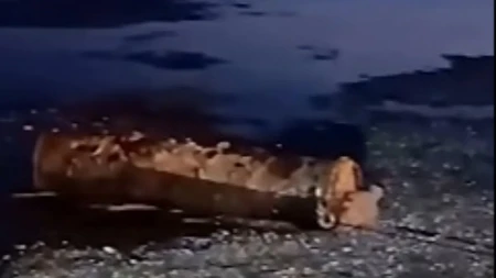U Dunavu pronađena mina duga dva metra!
