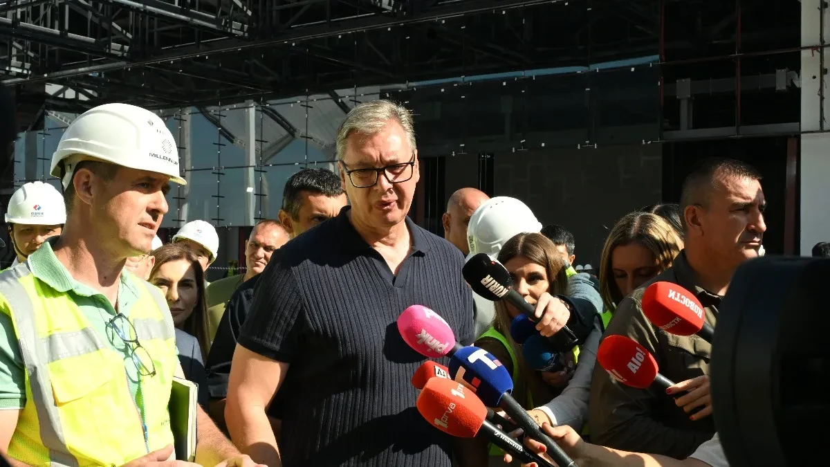 Za tri i po meseca ovo ima da sija! Vučić: Pod pritiskom morate da radite i pobeđujete
