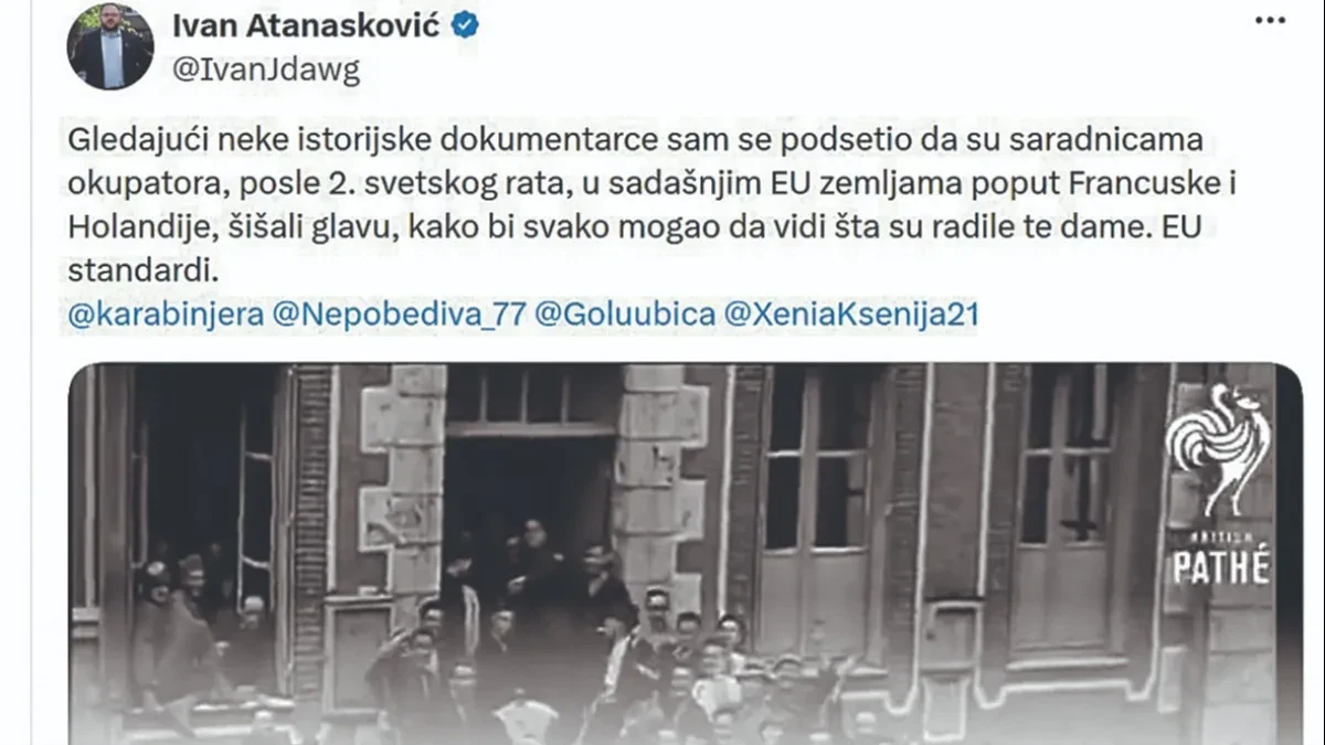 Milivojevićev potrčko bi da šiša žene do glave, njegovi ga uništili na mrežama