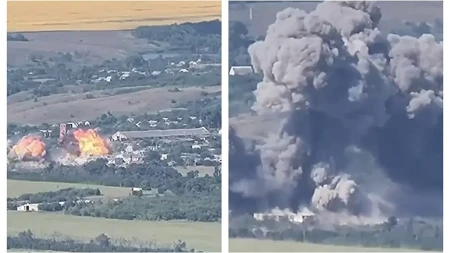 Eksplozija odjeknula, zbrisali su ih sa lica zemlje: Rusi su upotrebili ovo stravično oružje na frontu (VIDEO)