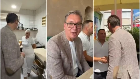 Vučić objavio snimak iz pekare "Oskar": Ja sam birao ime, da se neki nerviraju!