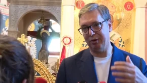 "To ljudi što ćete vidite, nikada crninu nisu skinuli" Vučić: U Vukovskom niko nije ostao, svi su pobijeni