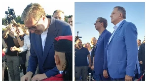 Vučić na Manjači: Pogledajte kako je dočekan predsednik 