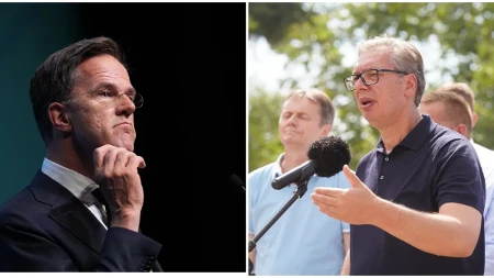 "Rute je odgovoran, siguran sam da ću dobiti odgovor" Vučić: Upozorio sam na posledice albanskog i Kurtijevog divljanja
