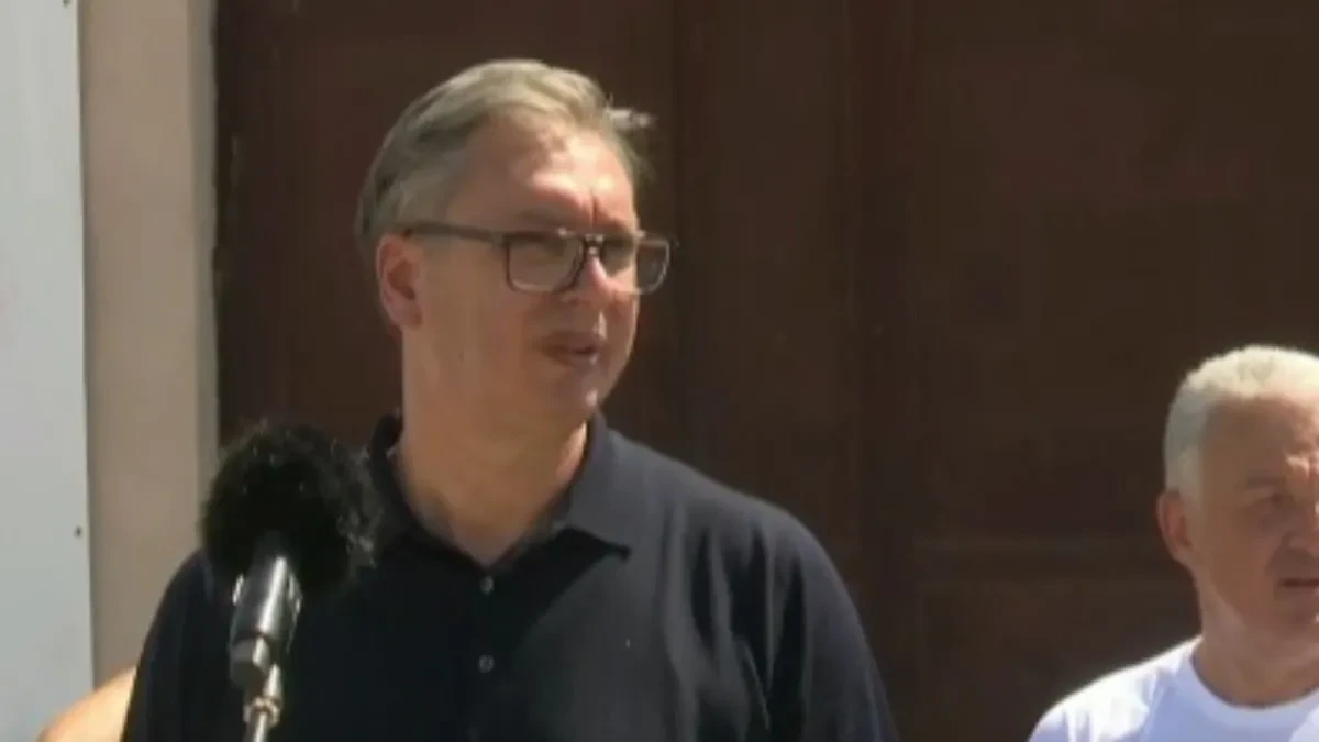 Vučić u Ubu: Hvala vam na tome što ste se suprotstavili uništavanju Srbije!