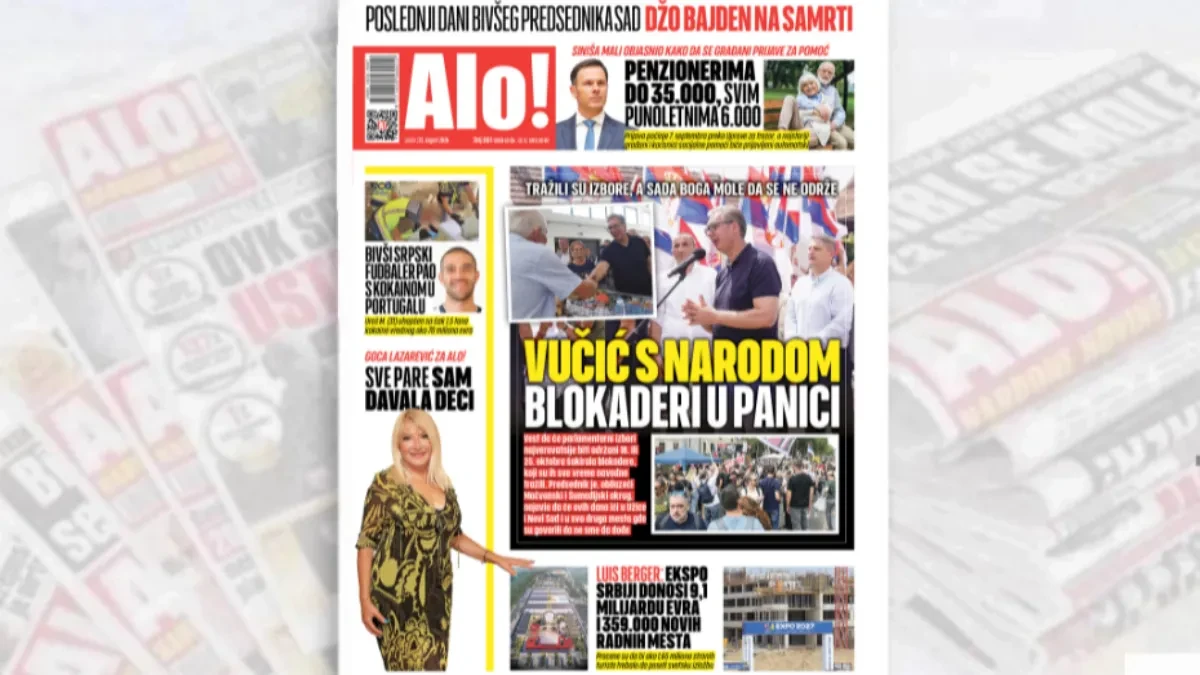 Vučić s narodom, blokaderi u panici: Tražili su izbore, a sada boga mole da se ne održe
