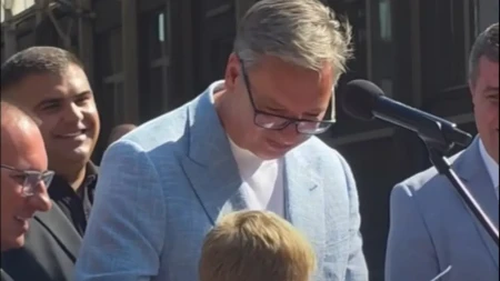 "To nijedan košarkaš na svetu nema" Vučić dečaku otkrio tajnu majstorstva Nikole Jokića (VIDEO)