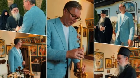 Vučić iz svetinje poslao poruku za jug Srbije: Stižu velika ulaganja, cilj je da ljudi ostanu na ognjištima