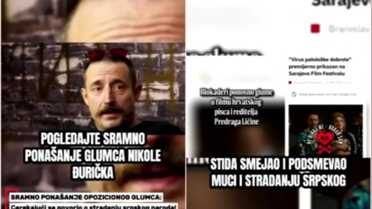 Đuričko se smejao dok su pričali o Srbima u "Oluji"! Egzodus pretvoren u crni humor, glumac poručio: "Tako i treba" (VIDEO)