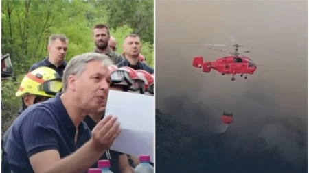 Vučić dao papir novinarki N1: Opozicija koja podržava blokadere želela da vatrogasci dobiju NULA dinara!