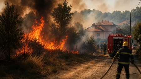Zbog šefice zapalio vatromet, pa završio u zatvoru: Uhapšen muškarac (38) zbog izazivanja požara
