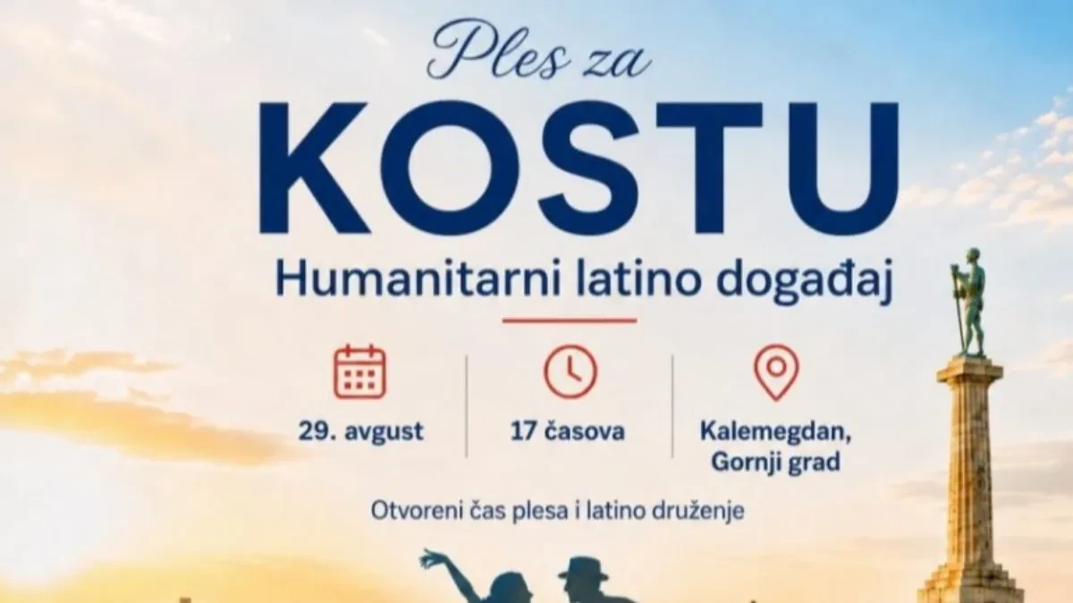 Ples za malog Kostu: Humanitarna akcija na Kalemegdanu
