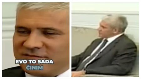 Ovako izgleda kad blokaderi kleknu Hrvatima! Hrvatski novinar objavio stari Tadićev snimak
