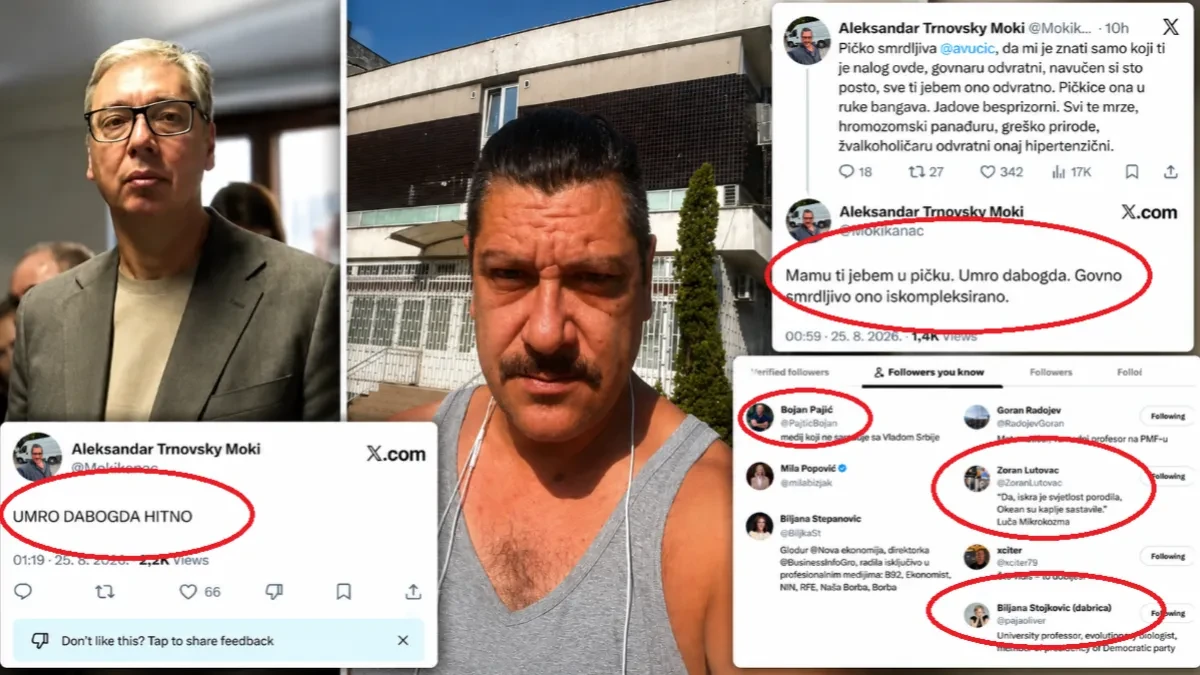 "Vučić da umre, ali hitno" Blokader jezivo preti predsedniku, pogledajte ko ga sve prati - sve ih znate