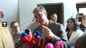 "U aprilu kreće izgradnja mosta" Vučić u Trsteniku: Nekada je ovo bio industrijski centar, a onda smo svi pogrešno mislili da je to tako dato