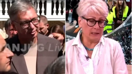 "Ona mrzi sve što je srpsko": Vučić činjenicama nokautirao Aidu Ćorović (VIDEO)