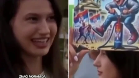 Pokušala da proziva Vučića, pa ispala smešna: Pogledajte snimak blokaderke – „Animinira ljude kao animaciju” (VIDEO)