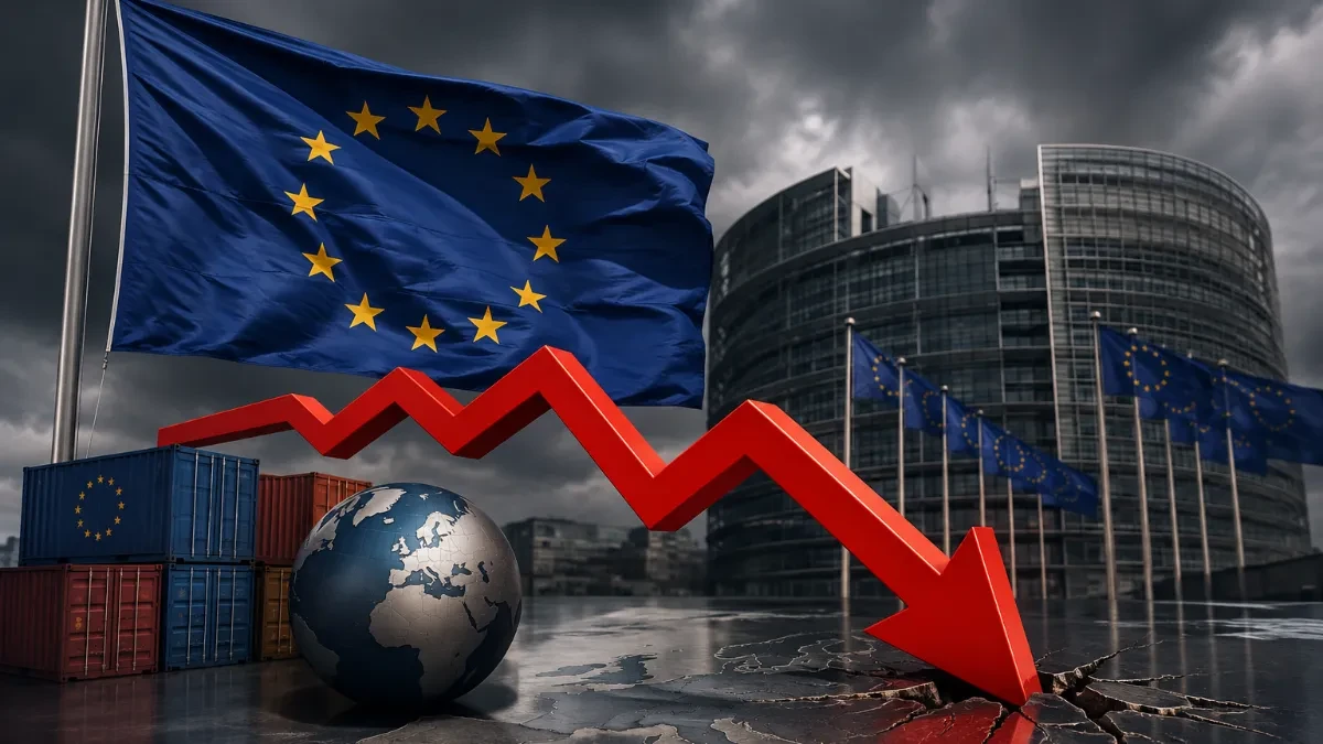 Alarm u Briselu! EU prvi put posle tri godine otišla u minus, jedna brojka posebno zabrinjava