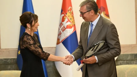 Predsednik Srbije srdačno dočekao slavnu teniserku: Jelena Janković će biti promoter Ekspa 2027.