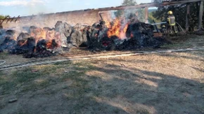 Za 10 minuta vatra progutala štalu i svu letinu porodice Dakić! Tri unuka ostala bez svega što su stvarala celog leta