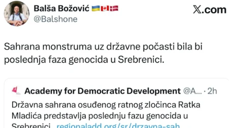 "Poslednja faza genocida u Srebrenici!" Blokaderi nastavljaju da pljuju po srpskom heroju Mladiću!