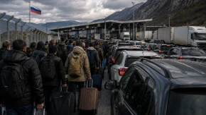 Putine, egzodus je počeo: Više od 113.000 Rusa krenulo ka granici, strahuju od onoga što sledi