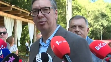 "Mir i fokus na ekonomiju" Predsednik Srbije u Šipovu: Neko živi sa Severinu, a neko za svoj narod u Janju, Šipovu i Kupresu