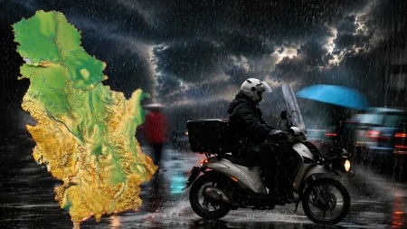 Hladan tuš stiže posle 41 stepena! Ovaj deo Srbije biće prvi na udaru nevremena 