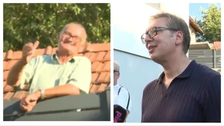 Komšija doviknuo Vučiću preko ograde! Pozvao ga da ponove ono na šta je predsednik jednom pristao