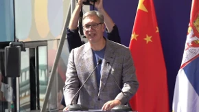 Otvorena ključna deonica Dunavskog koridora! Vučić: Osvrnite se, brže vam je i lakše da se vratite i skućite! (VIDEO)