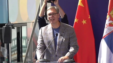 Otvaranje ključne deonice Dunavskog koridora! Obraća se predsednik Vučić: Osvrnite se, brže vam je i lakše da se vratite i skućite! (VIDEO)