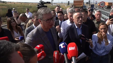 "Stižemo Hrvatsku, do 2050. Srbija ubedljivo prva!" Otvara se nova deonica Dunavskog koridora! Novih 28 km puta, prisustvuje i predsednik Vučić
