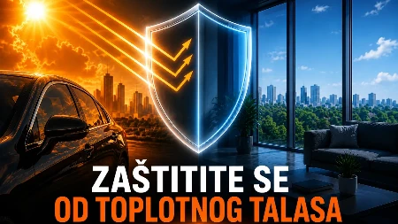 Zaštitite se od toplotnog talasa - zaustavite toplotu pre nego što uđe u automobil, stan ili kancelariju 