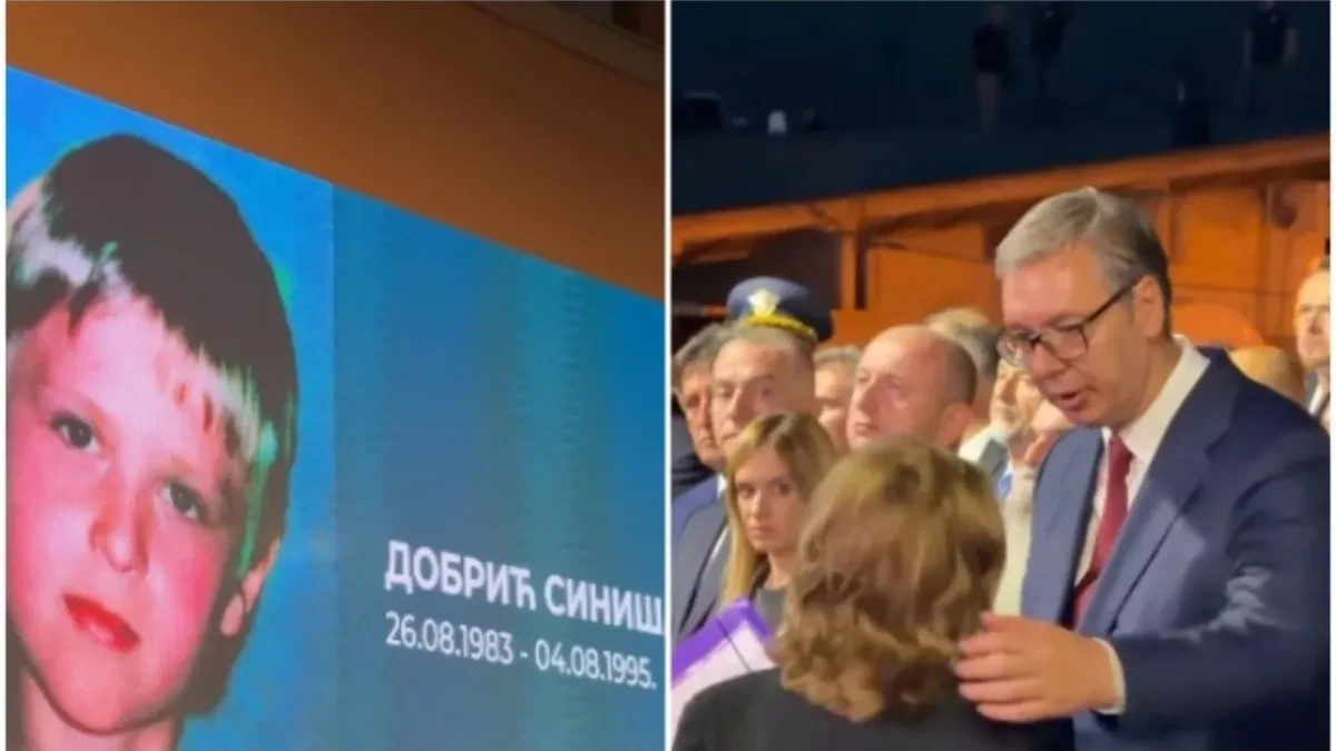 "Oprostite nam": Vučić se izvinio majci stradalog Siniše (12) u ime Srbije